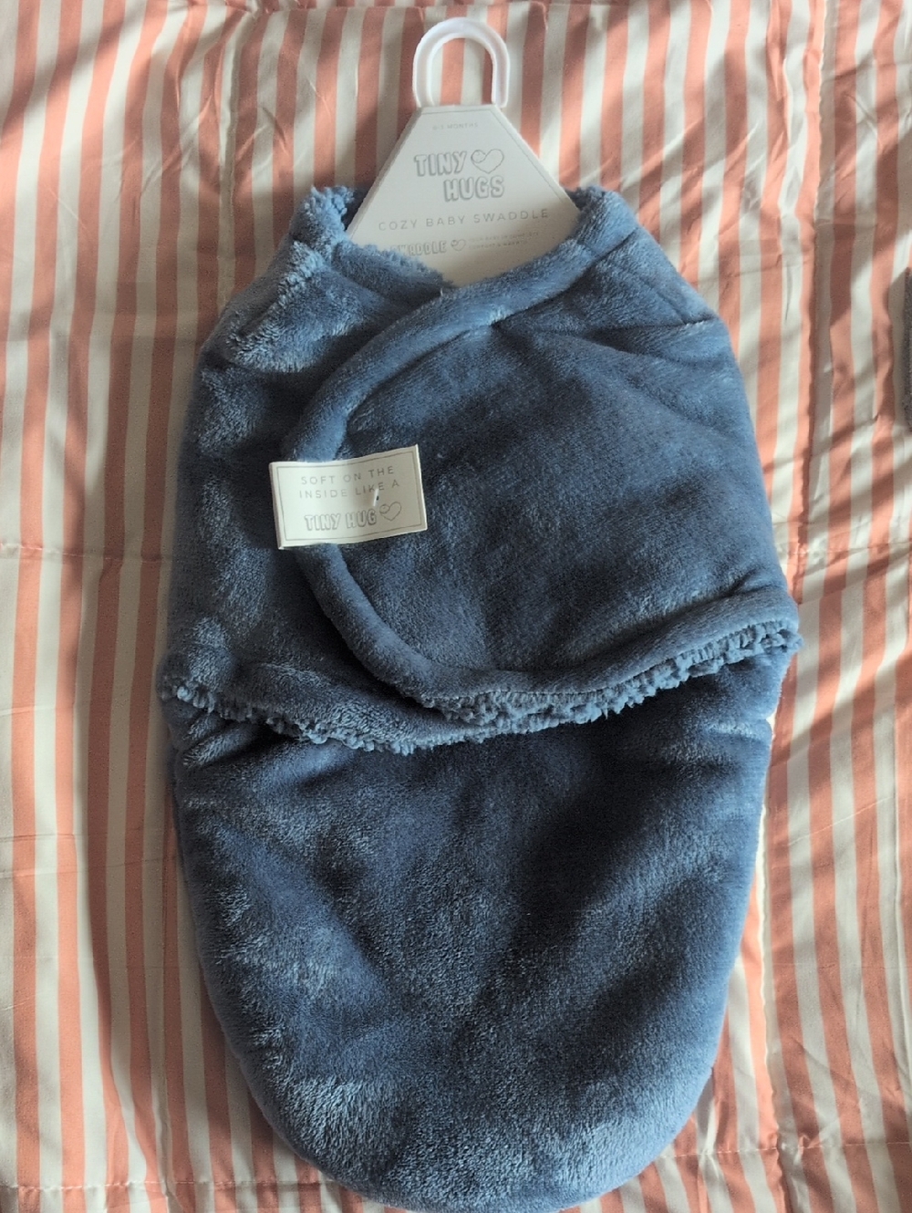 Blue Cozy Baby Swaddle